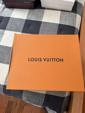 Louis Vuitton Orange Logo Presentation Box